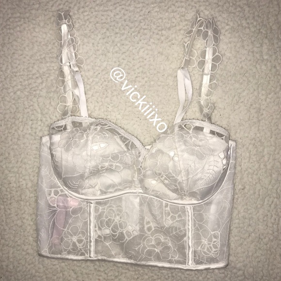 Victoria’s Secret Petals long line balconet bra - Picture 2 of 5
